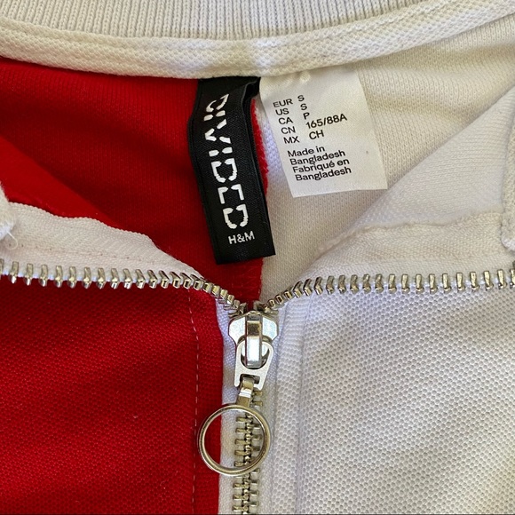 H&M | Divided | Zip Crop Top - Picture 3 of 3